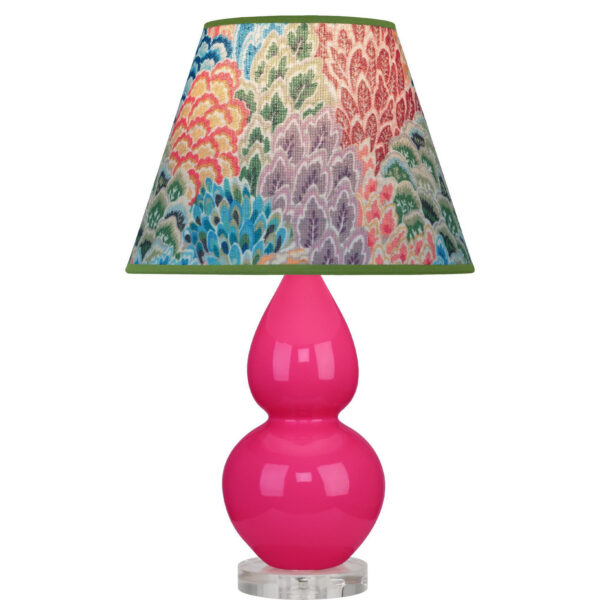 Razzle Rose Small Double Gourd Accent Lamp