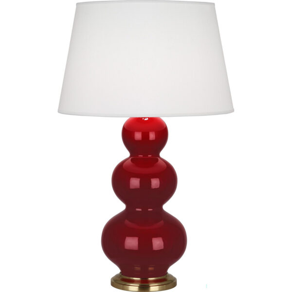 Sangria Triple Gourd Table Lamp
