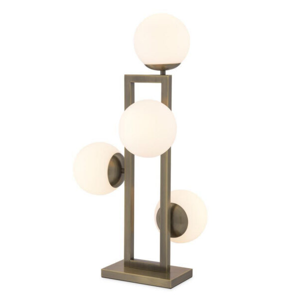 Pascal Table Lamp - Light Brushed Brass