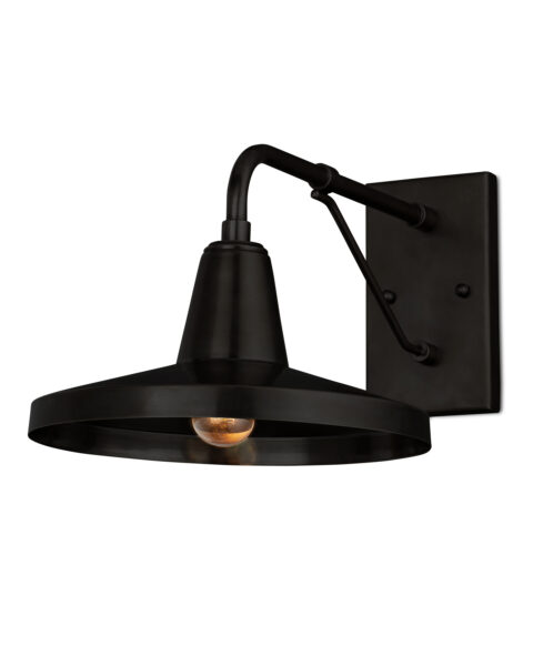 Mariner Black Outdoor Wall Sconce