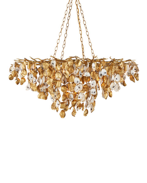Lucullan Gold Chandelier