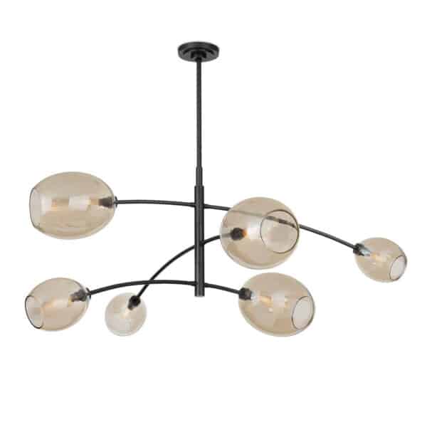 Artemis Chandelier with Champagne Glass
