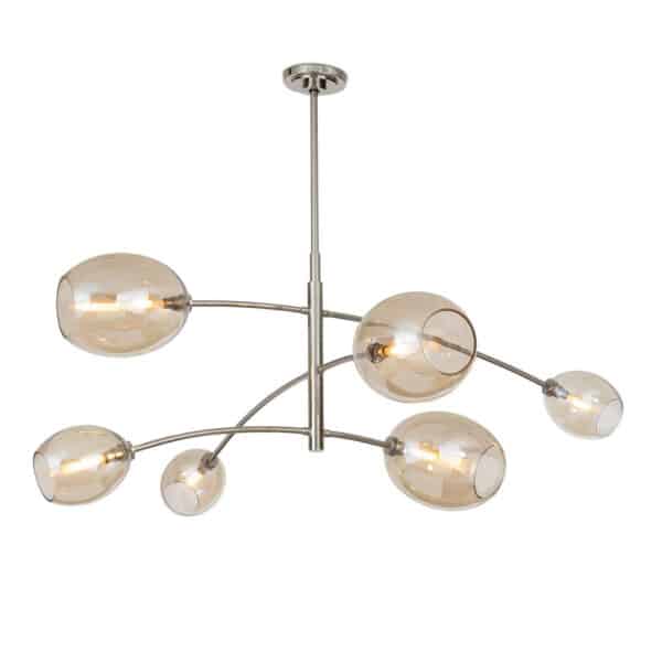 Artemis Chandelier with Champagne Glass