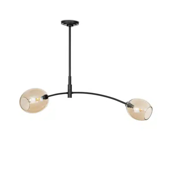 Artemis Pendant Double with Champagne Glass