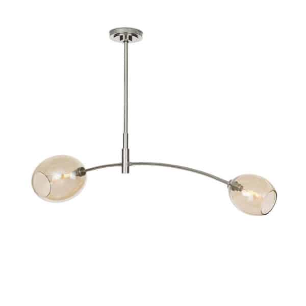 Artemis Pendant Double with Champagne Glass