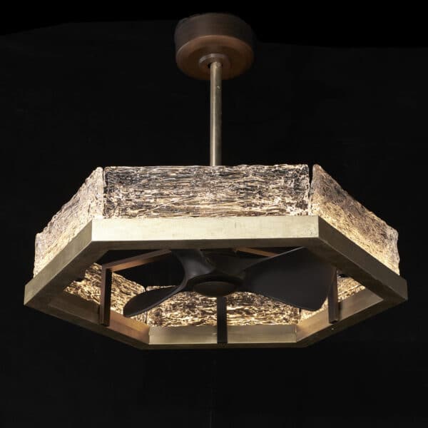 Lucian Chandelier with Fan