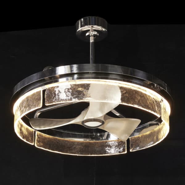 Sinclair Chandelier with Fan