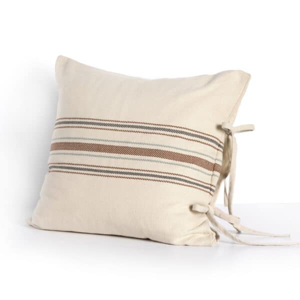 Dashel Center Stripe 24"x24" Outdoor Pillow Cover