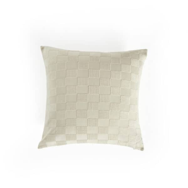 Hand Woven Checked 18"x18" Pillow