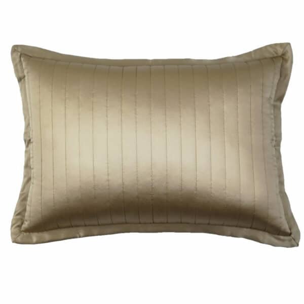 Charmeuse Channel Quilt 20″x14″ Pillow
