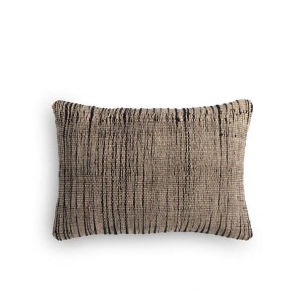 Handwoven Stripe Wool 14"x20" Pillow