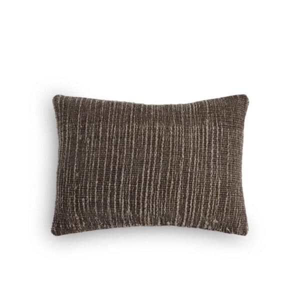 Handwoven Stripe Wool 14"x20" Pillow