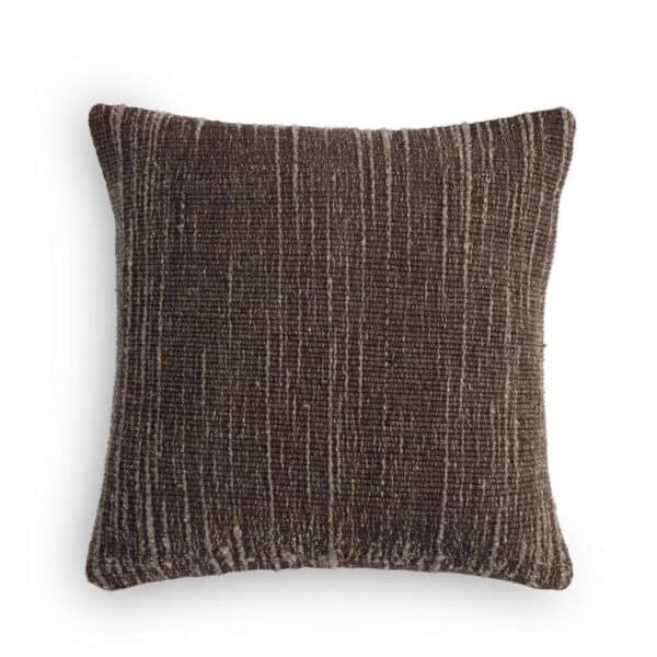 Handwoven Stripe Wool 20"x20" Pillow
