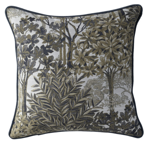 Botanical Breeze Denim 20"x20" Pillow