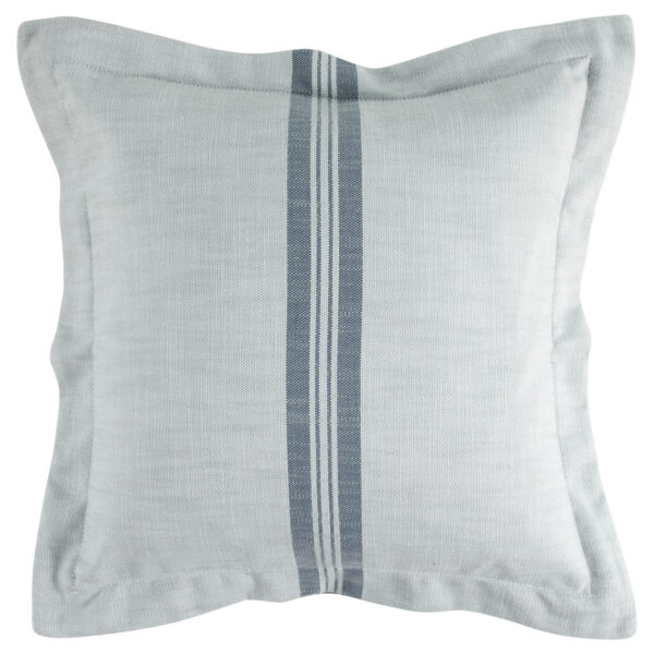 Classic Stripe Slate 20"x20" Pillow