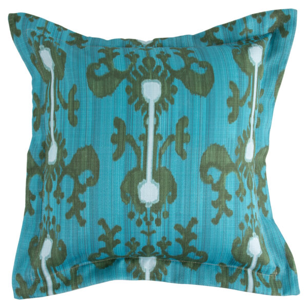 Retro Ikat Sky 20"x20" Pillow