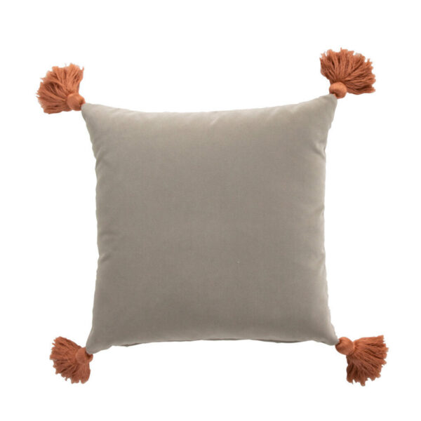Pewter Velvet 22"x22" Pillow