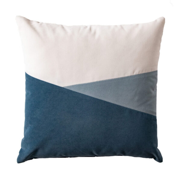 Mountains Chambray/Spa 22"x22" Pillow