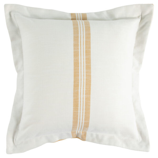 Classic Stripe Mustard 22"x22" Pillow
