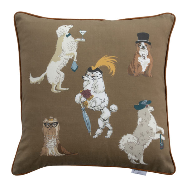 Posh Pups Ale 22"x22" Pillow