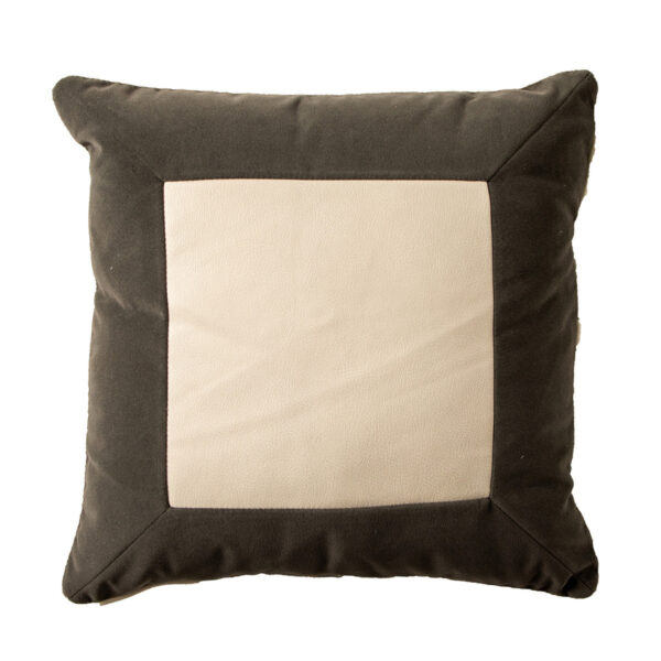 Lux Leather Mink 24"x24" Pillow