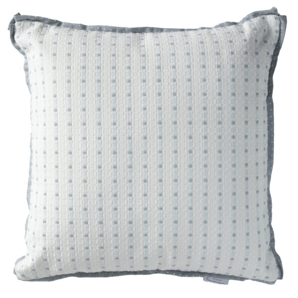 Basket Stitch Chambray 24"x24" Pillow