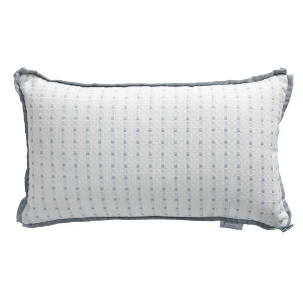 Basket Stitch Chambray 14"x24" Pillow