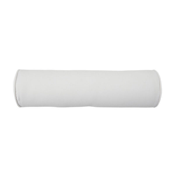 Linen Natural White Bolster Pillow