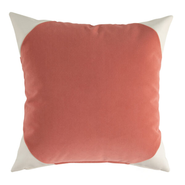 Velvet Coral 18"x18" Pillow