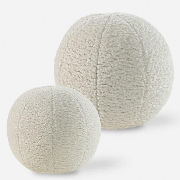 Capra Ball Pillows, Set of 2