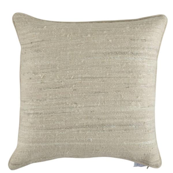 Hemp Ivory Feather 24″x24″ Pillow