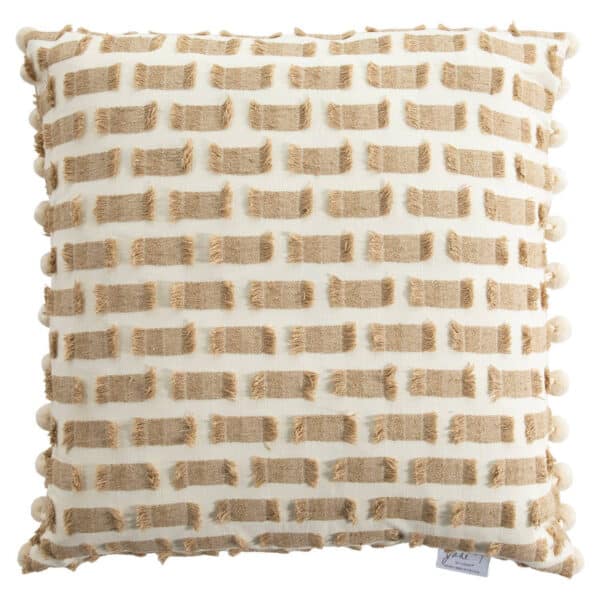 All Fringed Up Wheat 18″x18″ Hypo Pillow