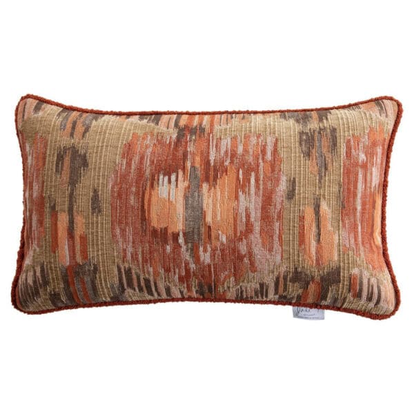 Etched Terracotta 14″x24″ Feather Pillow