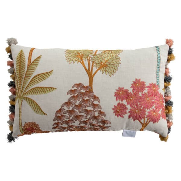 Flora Sorbet 14″x24″ Feather Pillow