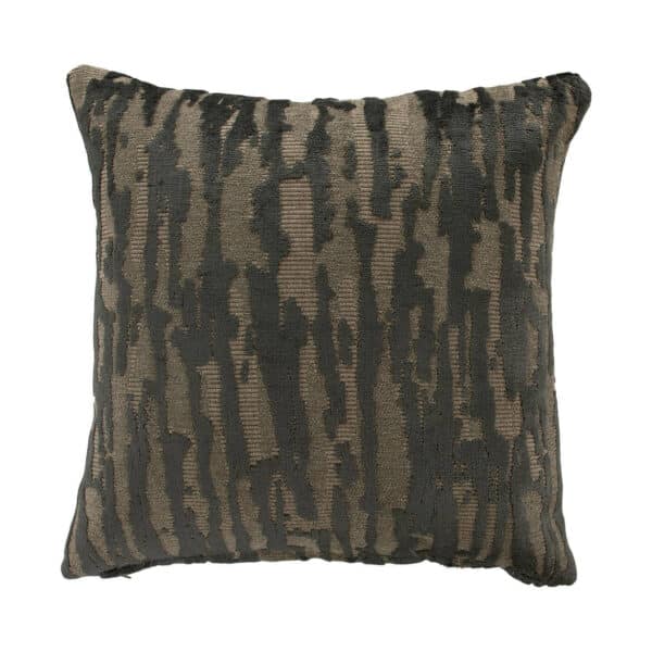 Gilded Stone Feather 18″x18″ Pillow