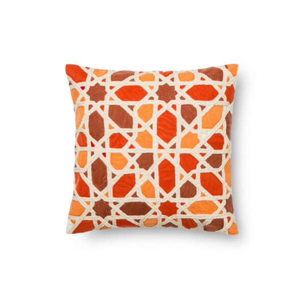 Orange/Red P0301OR Pillow
