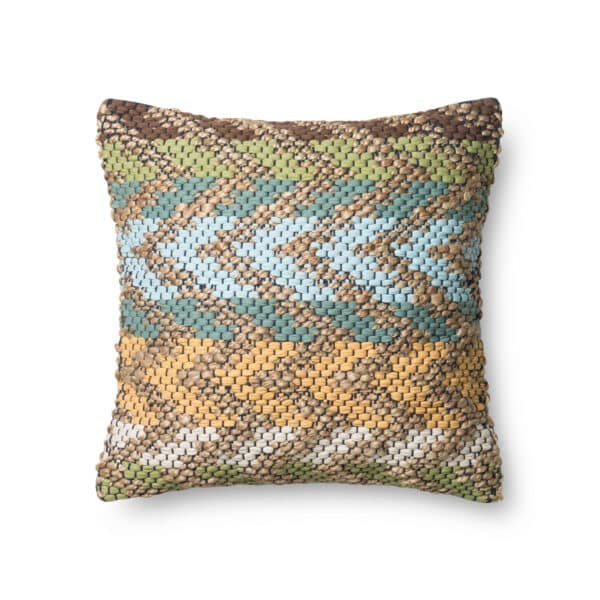 Green/Multi P0330GR Pillow