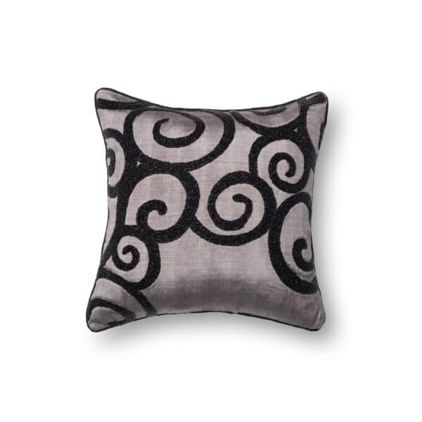 Grey/Black P0010GY Pillow