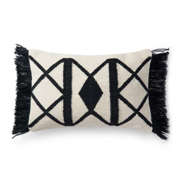 Black/Ivory P0503BL Pillow