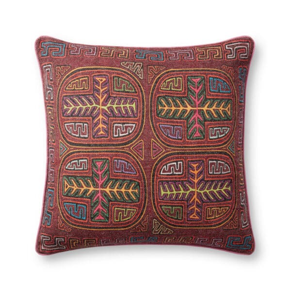 Berry/Multi PLL0106 Pillow