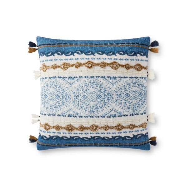 Blue/Natural P0930BB Pillow