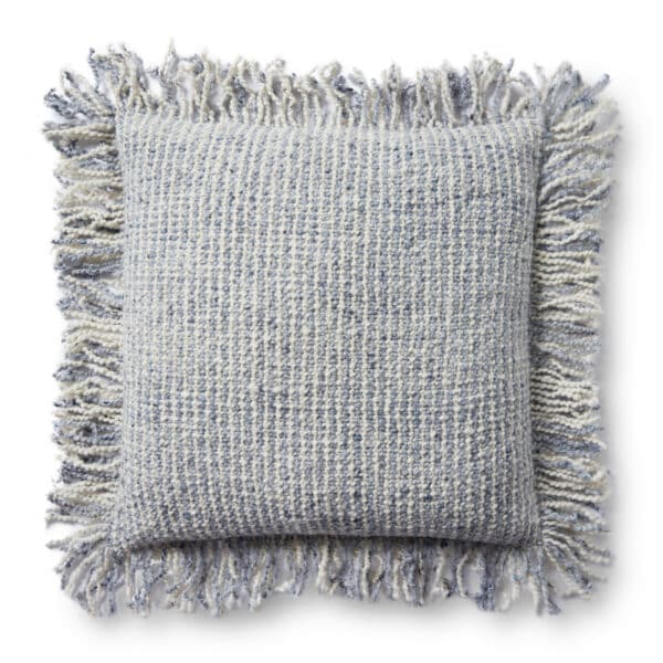 Ivory/Blue PLL0033 Pillow