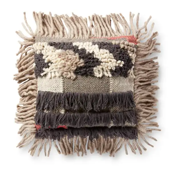 Grey/Multi P0093GY Pillow