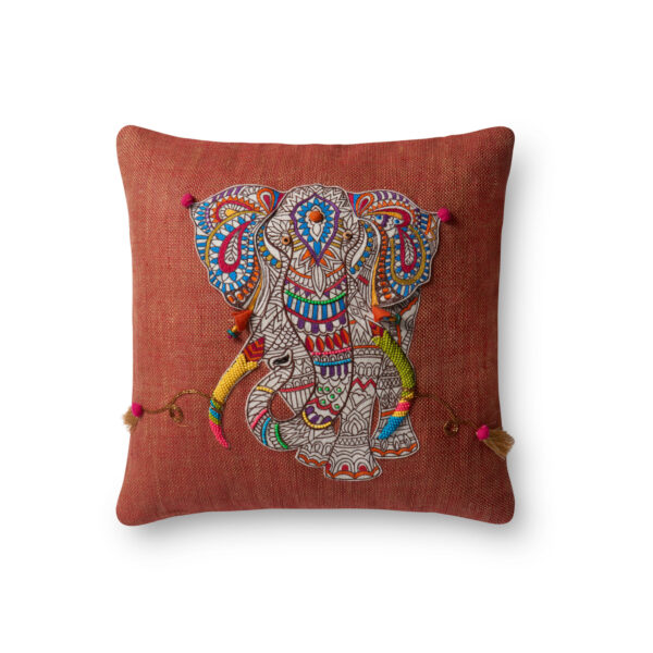 Rust/Multi P0492RU Pillow
