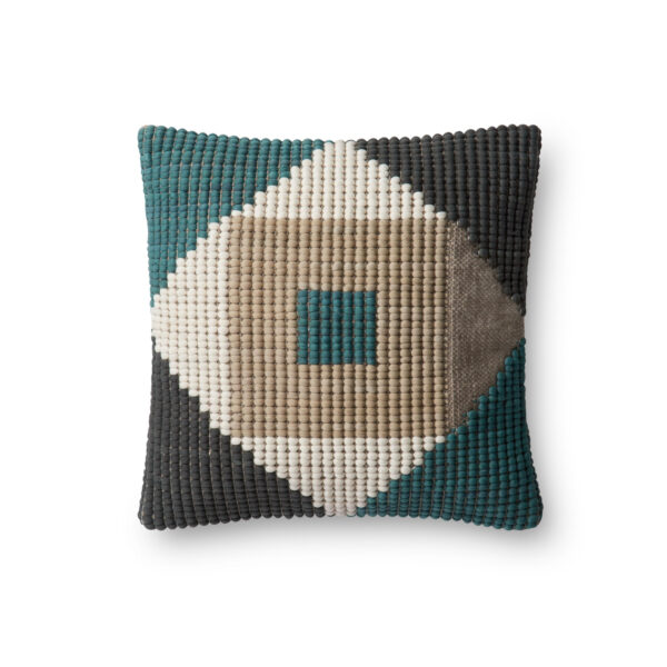 Teal/Multi P0505TE Pillow