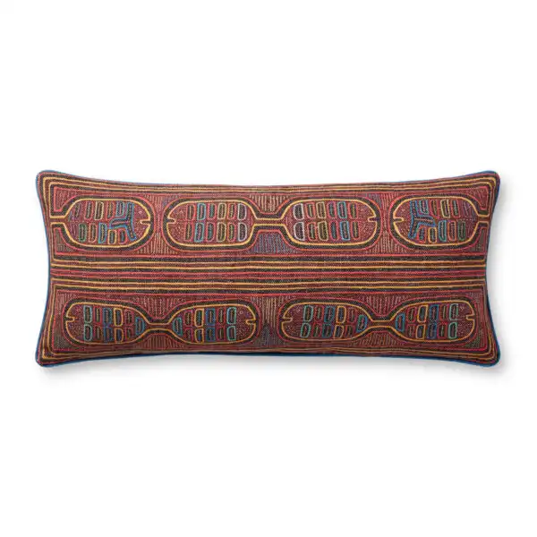 Berry/Multi PLL0107 Pillow