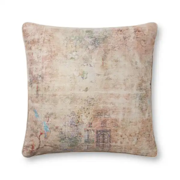 Beige/Multi PLL0011 Pillow