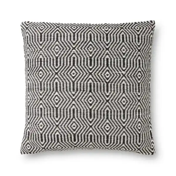 Black/White P0339BL Pillow