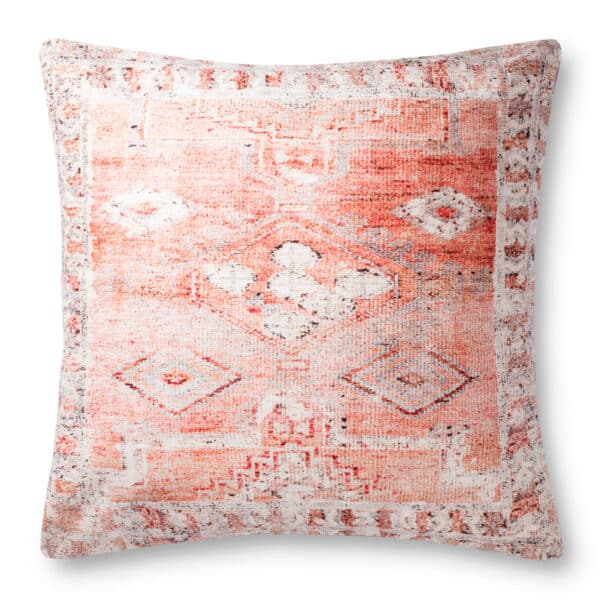 Coral/Multi 36″x36″ Pillow