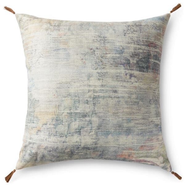 Ivory/Multi 36″x36″ Pillow